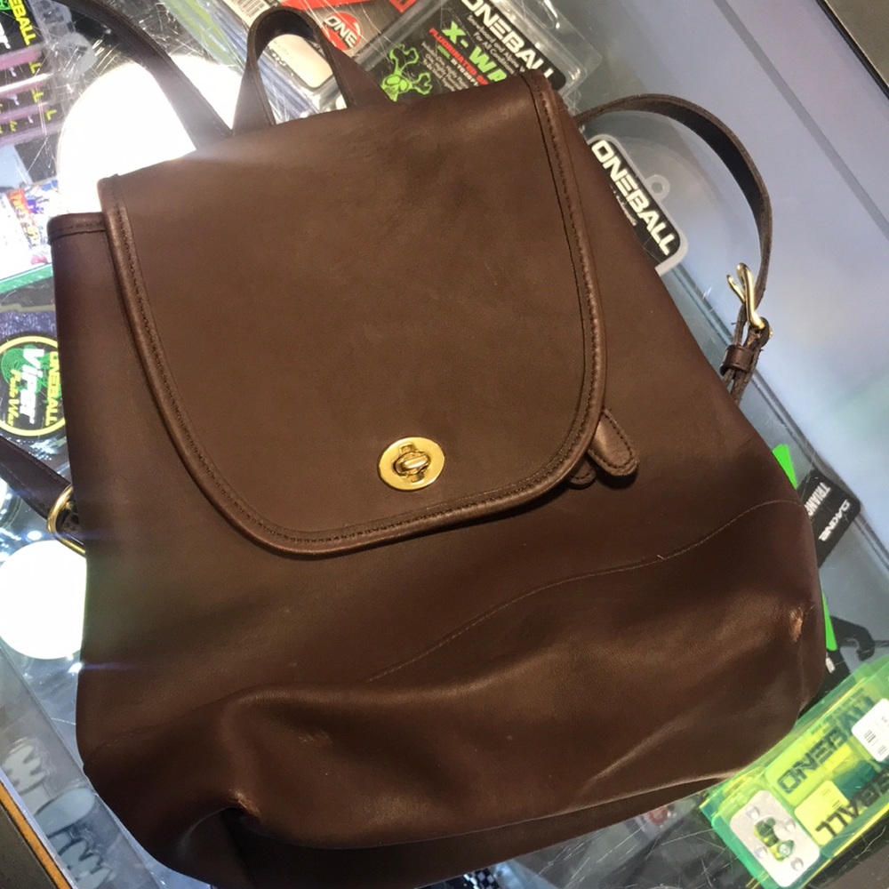 Coach mini backpack